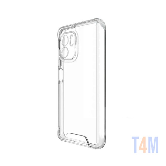 Capa de Silicone com Cantos Rígidos para Xiaomi Redmi A1 2021 Transparente